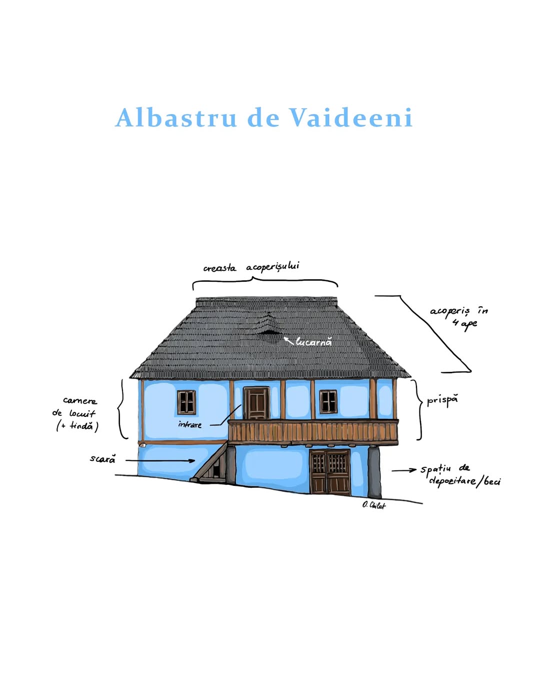 Albastru de Vaideeni
