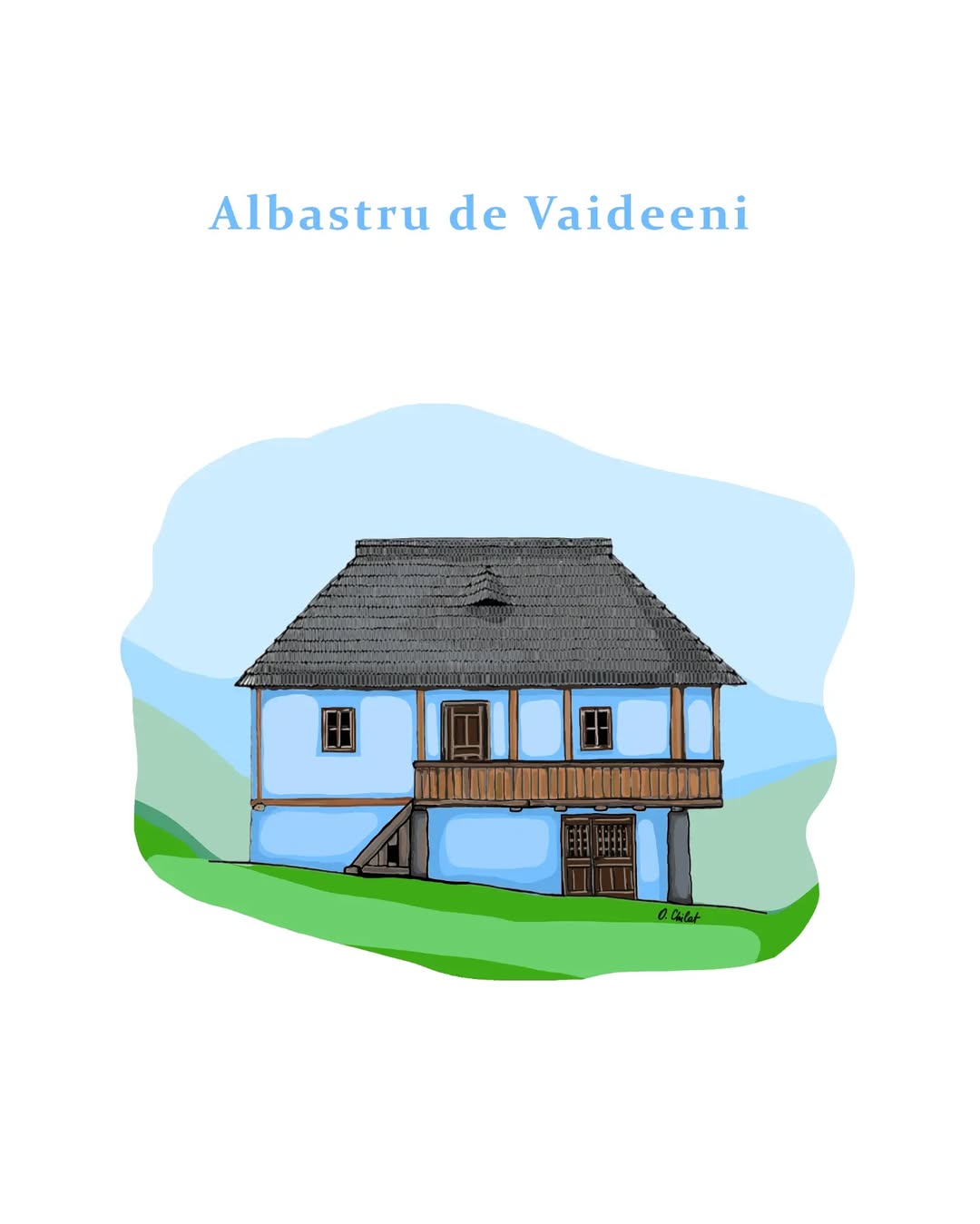 Albastru de Vaideeni