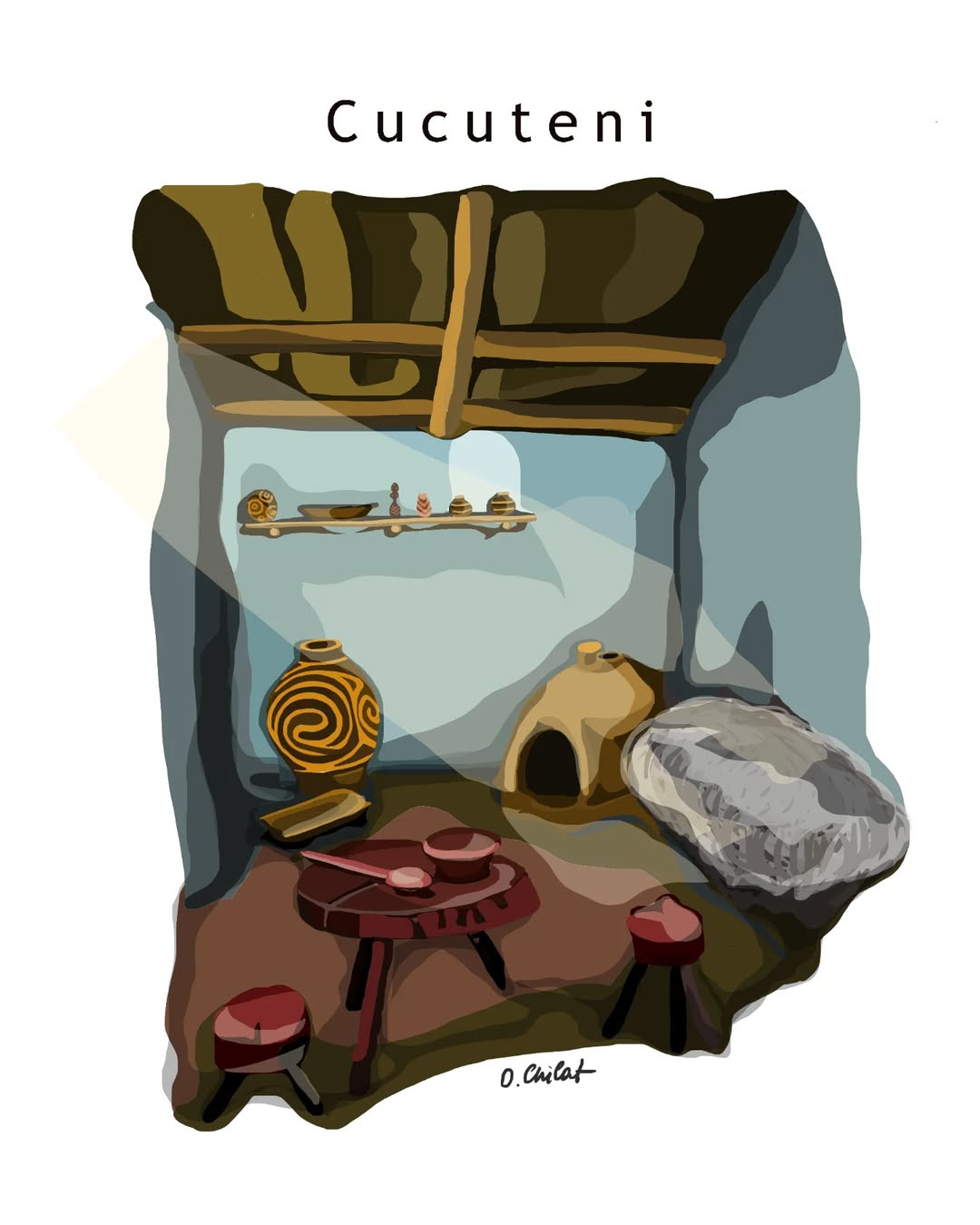 cucuteni locuinta
